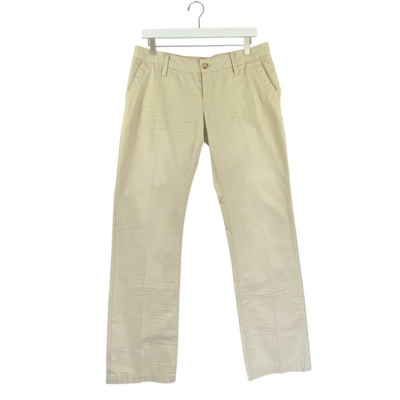 Pilcro and the Letterpress Pants - Lucky‎ Brand Pants Womens Size 8 Slouchy Civilian Boyfriend Chino Style 7W20174